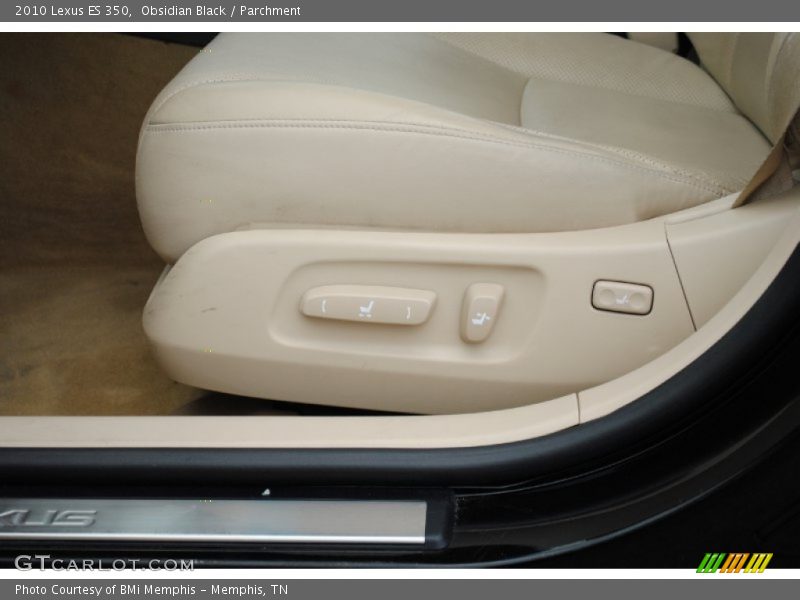 Obsidian Black / Parchment 2010 Lexus ES 350