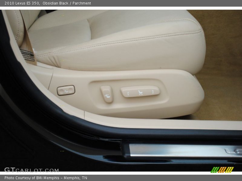 Obsidian Black / Parchment 2010 Lexus ES 350