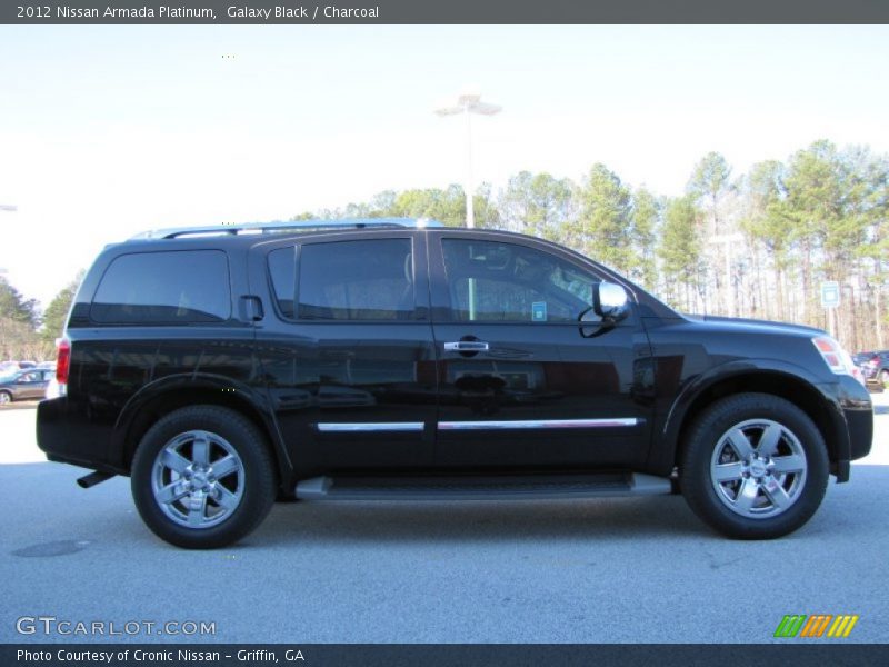 Galaxy Black / Charcoal 2012 Nissan Armada Platinum