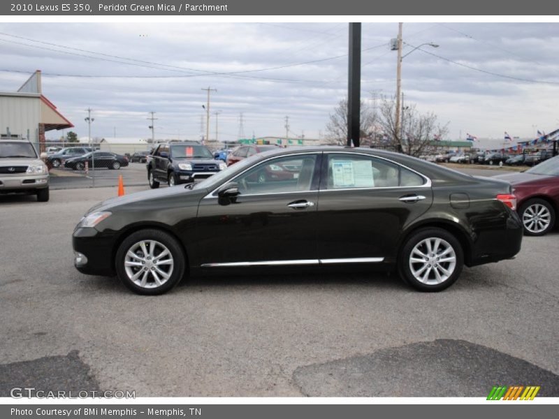 Peridot Green Mica / Parchment 2010 Lexus ES 350