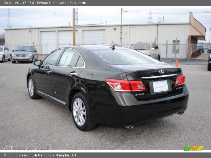 Peridot Green Mica / Parchment 2010 Lexus ES 350