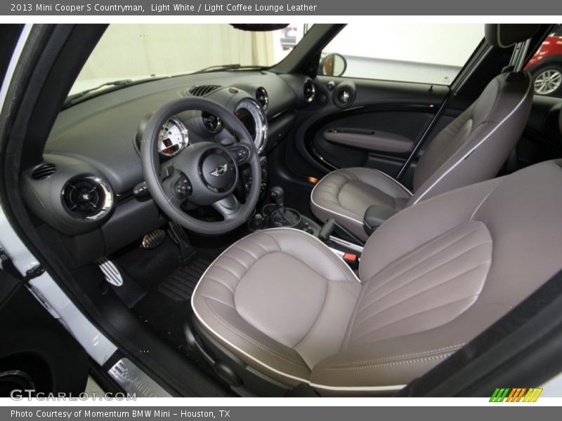 Front Seat of 2013 Cooper S Countryman