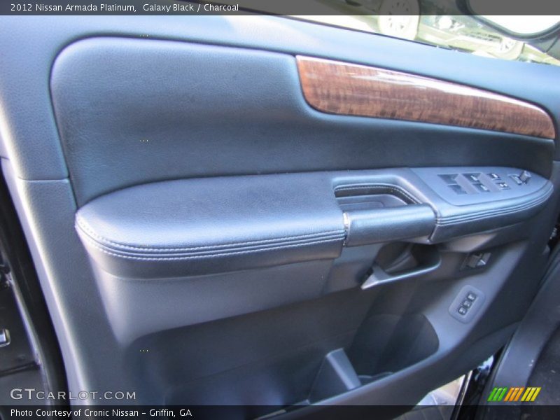 Galaxy Black / Charcoal 2012 Nissan Armada Platinum