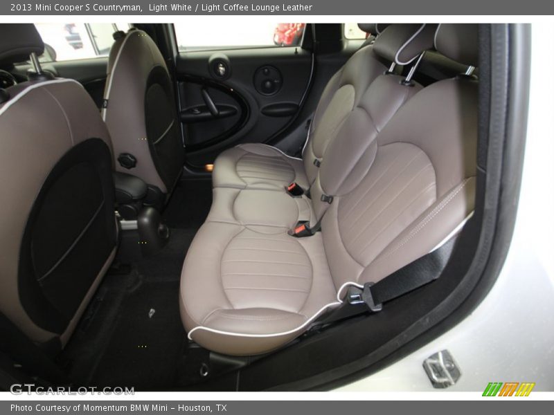 Rear Seat of 2013 Cooper S Countryman