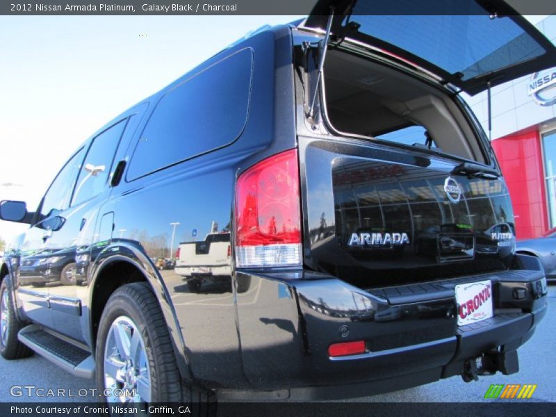 Galaxy Black / Charcoal 2012 Nissan Armada Platinum
