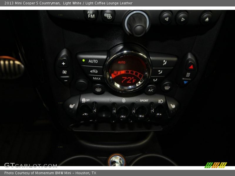 Light White / Light Coffee Lounge Leather 2013 Mini Cooper S Countryman