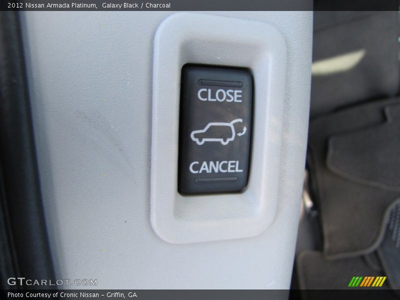 Galaxy Black / Charcoal 2012 Nissan Armada Platinum