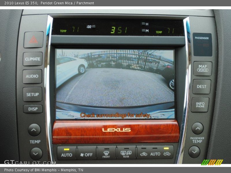 Peridot Green Mica / Parchment 2010 Lexus ES 350