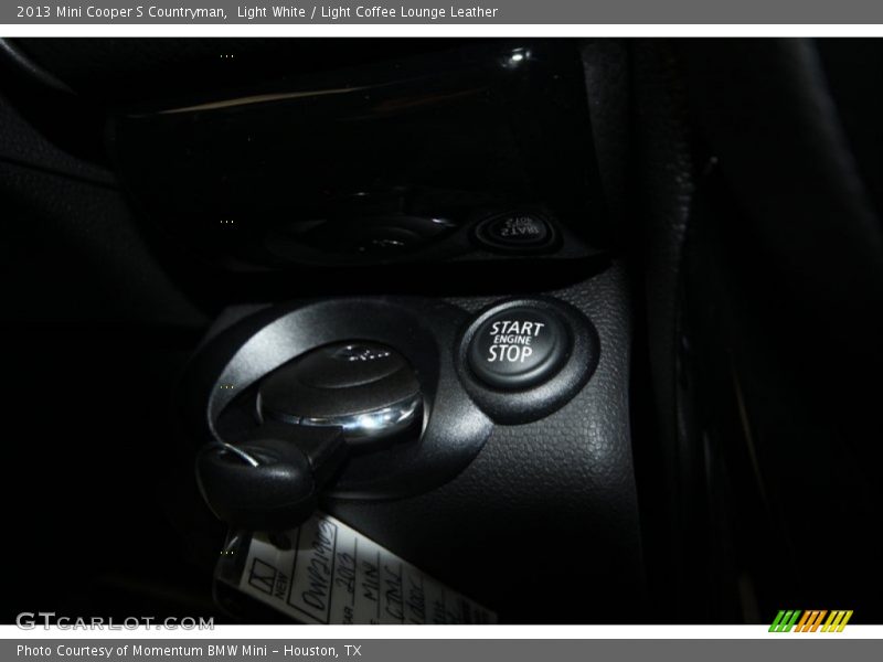 Light White / Light Coffee Lounge Leather 2013 Mini Cooper S Countryman