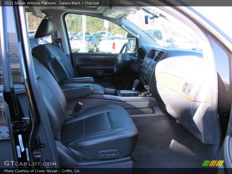 Galaxy Black / Charcoal 2012 Nissan Armada Platinum