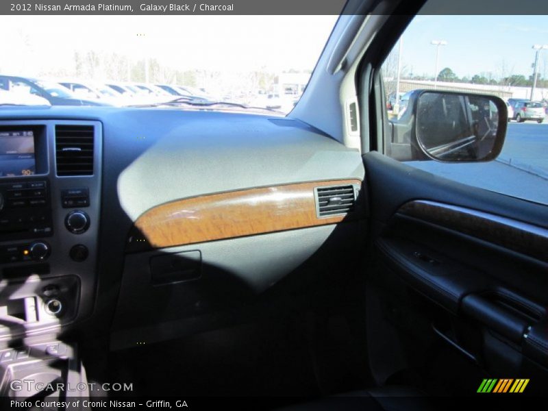 Galaxy Black / Charcoal 2012 Nissan Armada Platinum