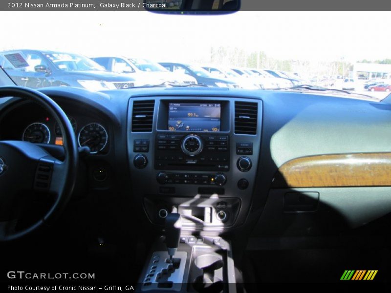 Galaxy Black / Charcoal 2012 Nissan Armada Platinum