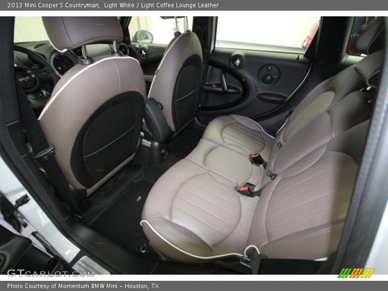 Rear Seat of 2013 Cooper S Countryman