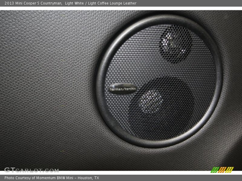 Light White / Light Coffee Lounge Leather 2013 Mini Cooper S Countryman