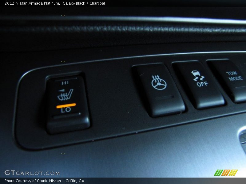 Galaxy Black / Charcoal 2012 Nissan Armada Platinum