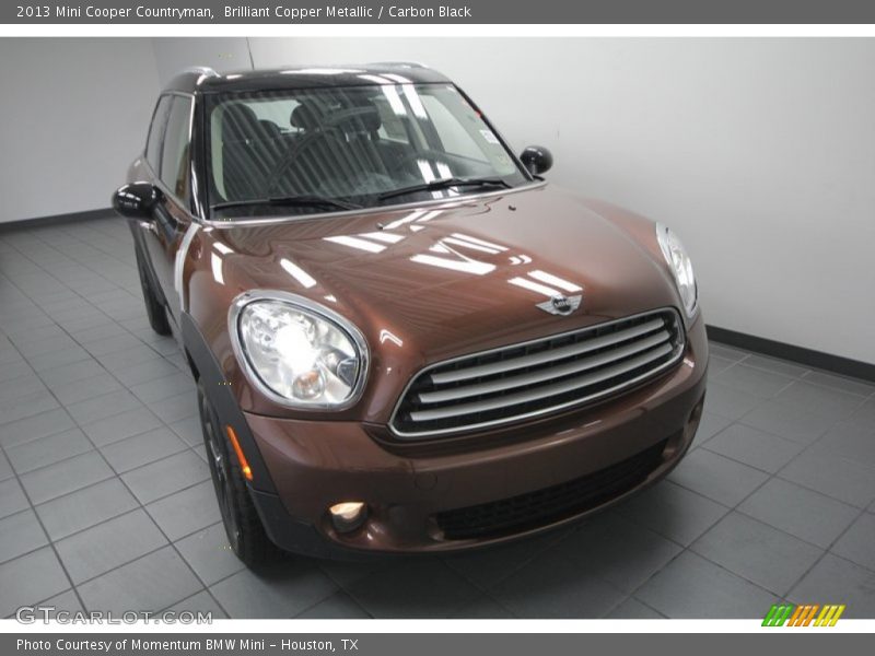 Brilliant Copper Metallic / Carbon Black 2013 Mini Cooper Countryman