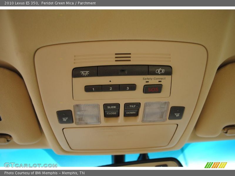 Controls of 2010 ES 350