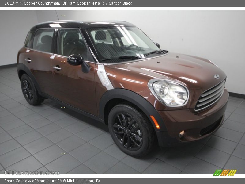 Brilliant Copper Metallic / Carbon Black 2013 Mini Cooper Countryman