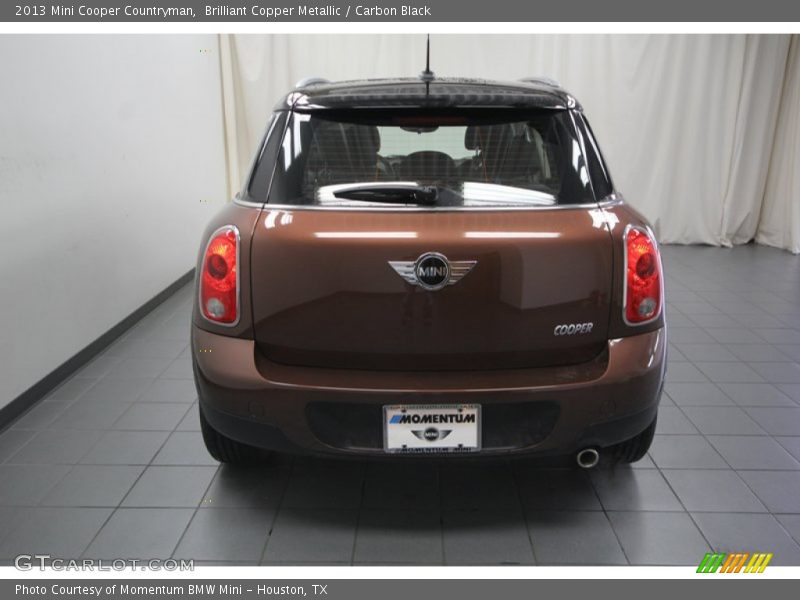 Brilliant Copper Metallic / Carbon Black 2013 Mini Cooper Countryman
