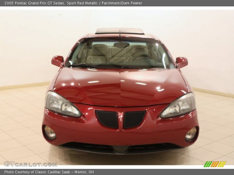 Sport Red Metallic / Parchment/Dark Pewter 2005 Pontiac Grand Prix GT Sedan