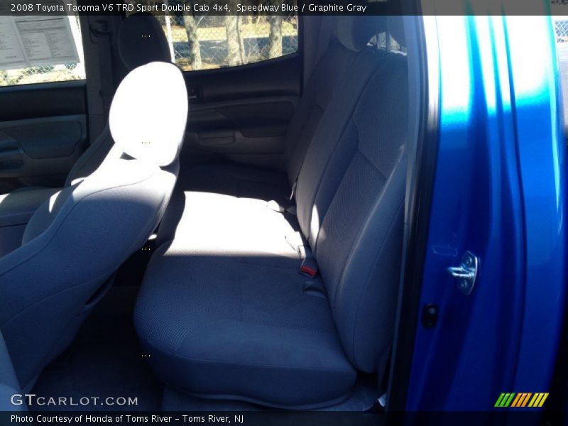 Speedway Blue / Graphite Gray 2008 Toyota Tacoma V6 TRD Sport Double Cab 4x4