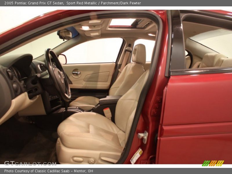 Sport Red Metallic / Parchment/Dark Pewter 2005 Pontiac Grand Prix GT Sedan