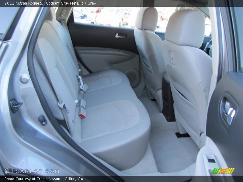 Gotham Gray Metallic / Gray 2011 Nissan Rogue S