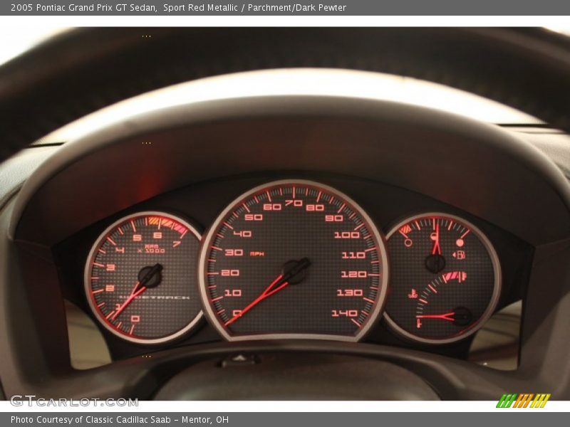  2005 Grand Prix GT Sedan GT Sedan Gauges