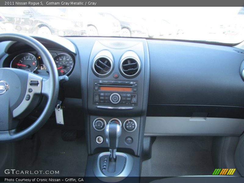 Gotham Gray Metallic / Gray 2011 Nissan Rogue S