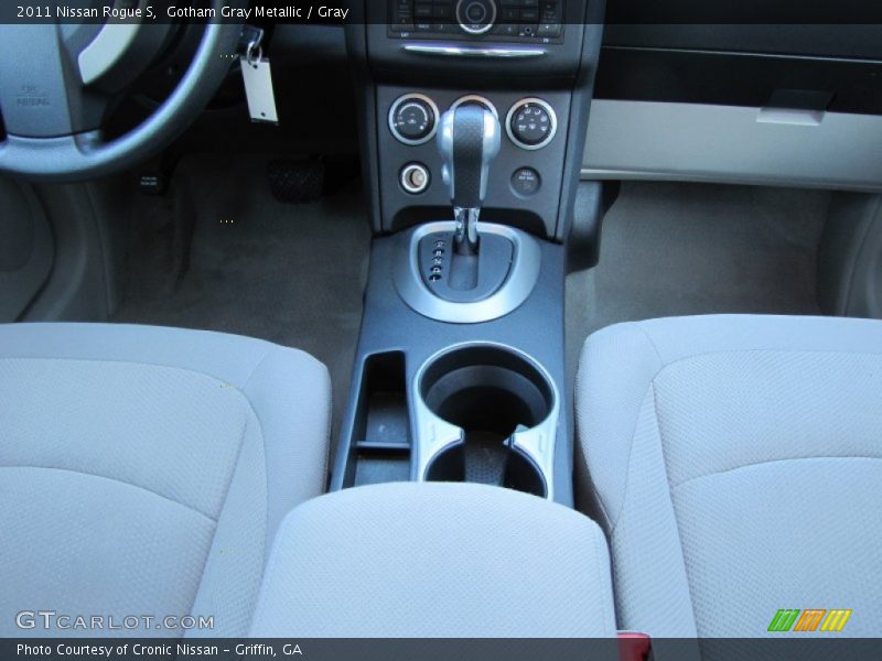 Gotham Gray Metallic / Gray 2011 Nissan Rogue S