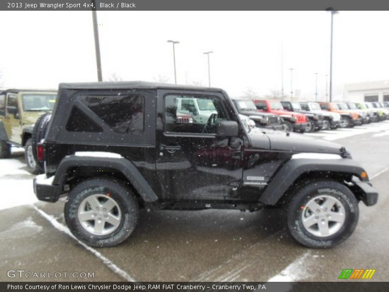 Black / Black 2013 Jeep Wrangler Sport 4x4