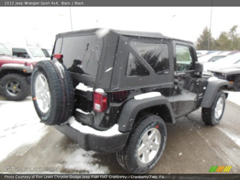 Black / Black 2013 Jeep Wrangler Sport 4x4