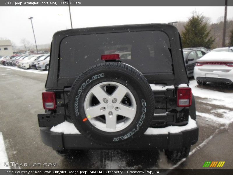 Black / Black 2013 Jeep Wrangler Sport 4x4