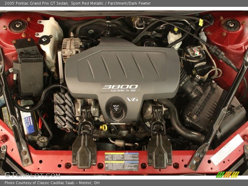  2005 Grand Prix GT Sedan Engine - 3.8 Liter OHV 12-Valve 3800 Series III V6