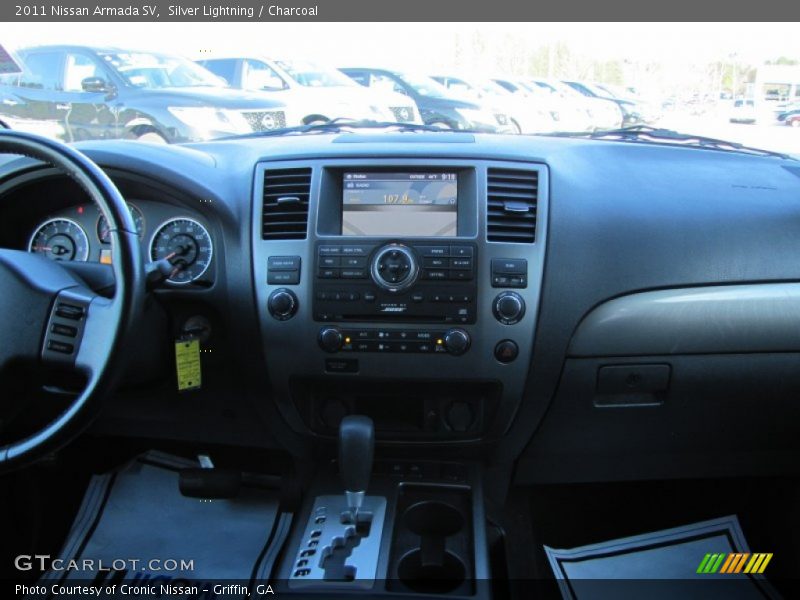 Silver Lightning / Charcoal 2011 Nissan Armada SV
