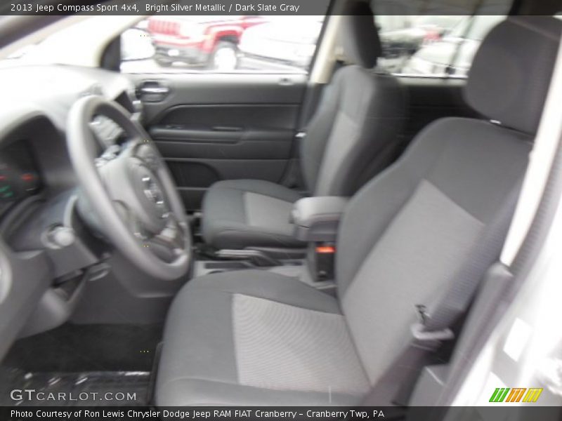 Bright Silver Metallic / Dark Slate Gray 2013 Jeep Compass Sport 4x4