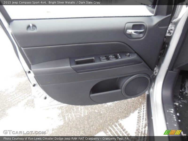 Bright Silver Metallic / Dark Slate Gray 2013 Jeep Compass Sport 4x4
