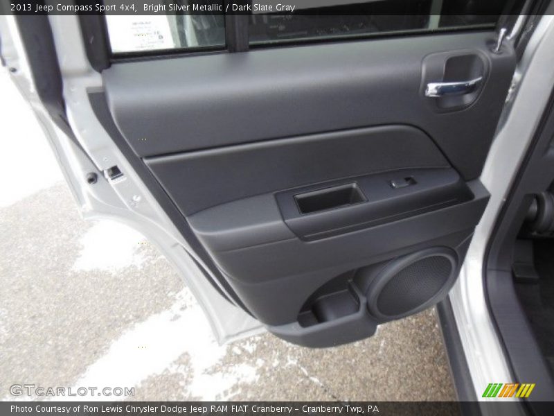 Bright Silver Metallic / Dark Slate Gray 2013 Jeep Compass Sport 4x4