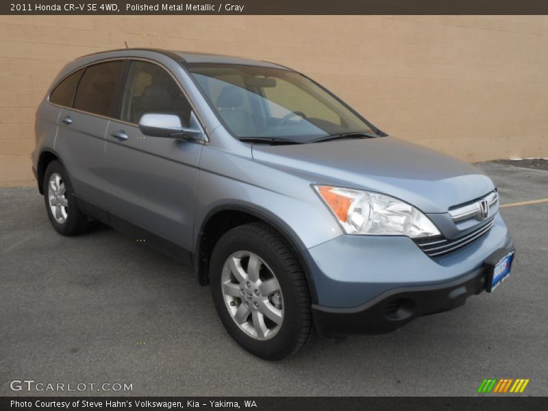 Polished Metal Metallic / Gray 2011 Honda CR-V SE 4WD