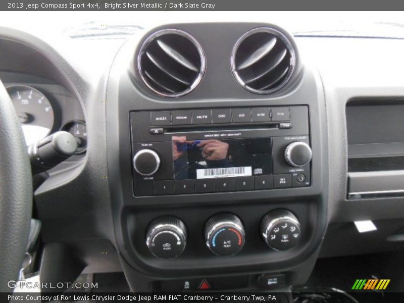 Bright Silver Metallic / Dark Slate Gray 2013 Jeep Compass Sport 4x4