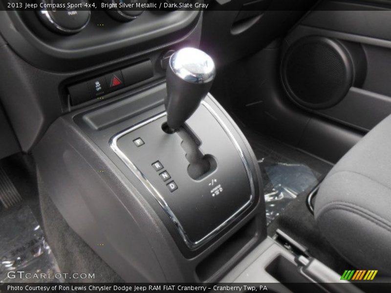 Bright Silver Metallic / Dark Slate Gray 2013 Jeep Compass Sport 4x4