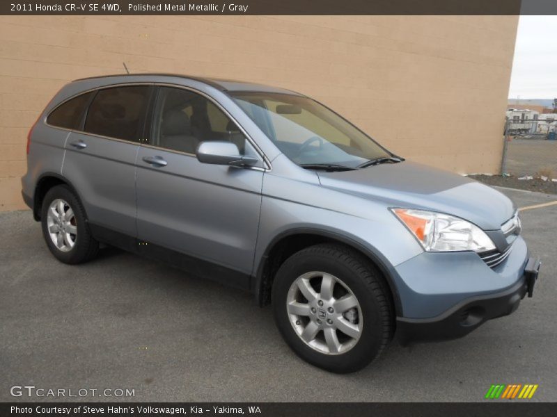 Polished Metal Metallic / Gray 2011 Honda CR-V SE 4WD