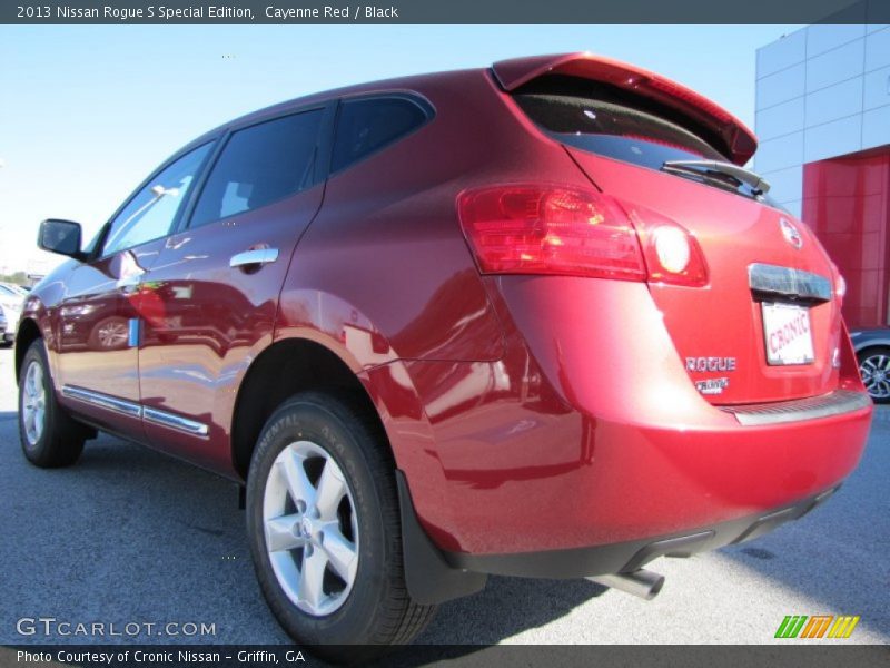 Cayenne Red / Black 2013 Nissan Rogue S Special Edition