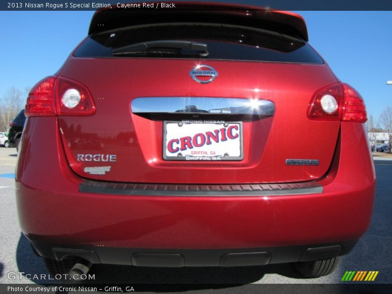 Cayenne Red / Black 2013 Nissan Rogue S Special Edition