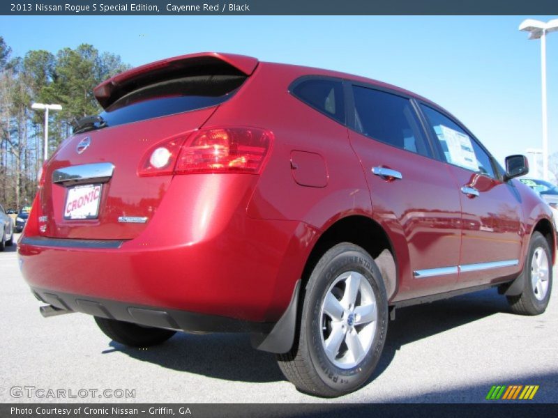 Cayenne Red / Black 2013 Nissan Rogue S Special Edition