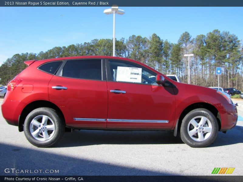 Cayenne Red / Black 2013 Nissan Rogue S Special Edition
