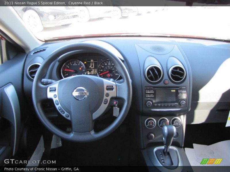 Cayenne Red / Black 2013 Nissan Rogue S Special Edition