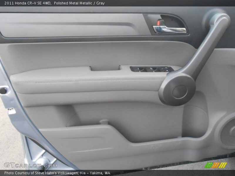 Polished Metal Metallic / Gray 2011 Honda CR-V SE 4WD