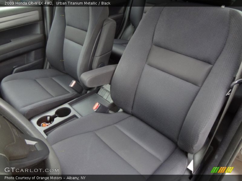 Urban Titanium Metallic / Black 2009 Honda CR-V LX 4WD
