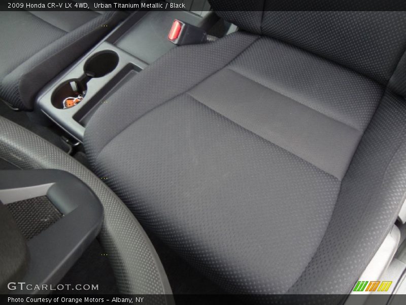 Urban Titanium Metallic / Black 2009 Honda CR-V LX 4WD
